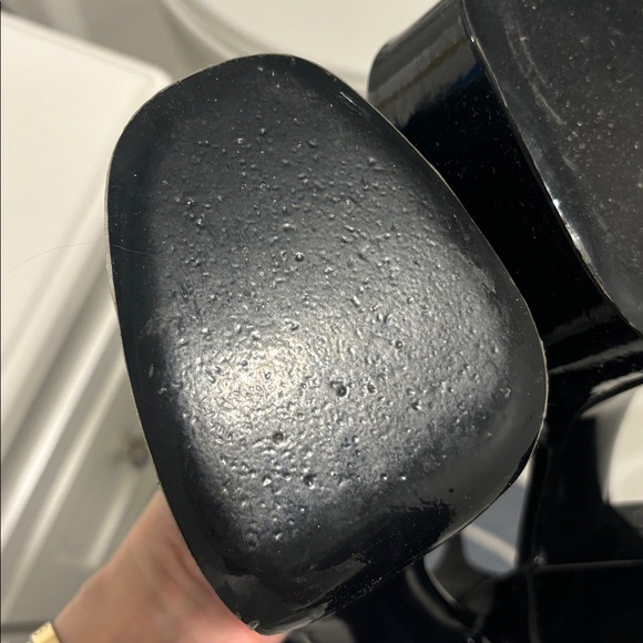 Paris Texas Black Platform Heels - Picture 9 of 12